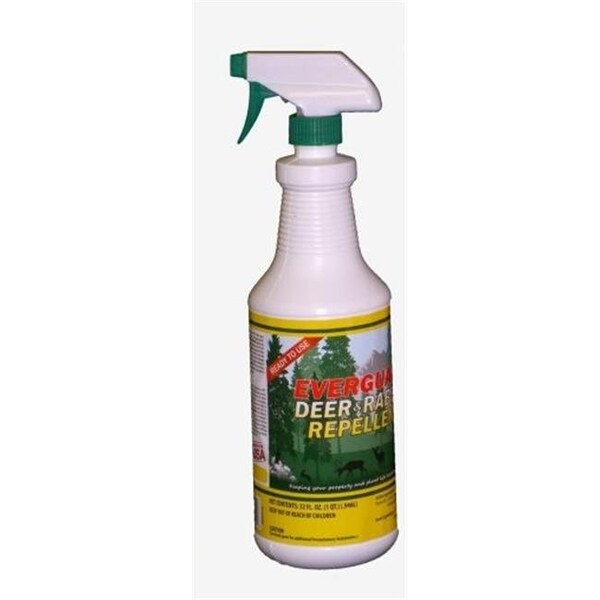 American Deer Proofing Inc American Deer Proofing Inc. ADPR032 Everguard Deer & Rabbit Repellent 1qt. Ready-to-Use - ADPR032