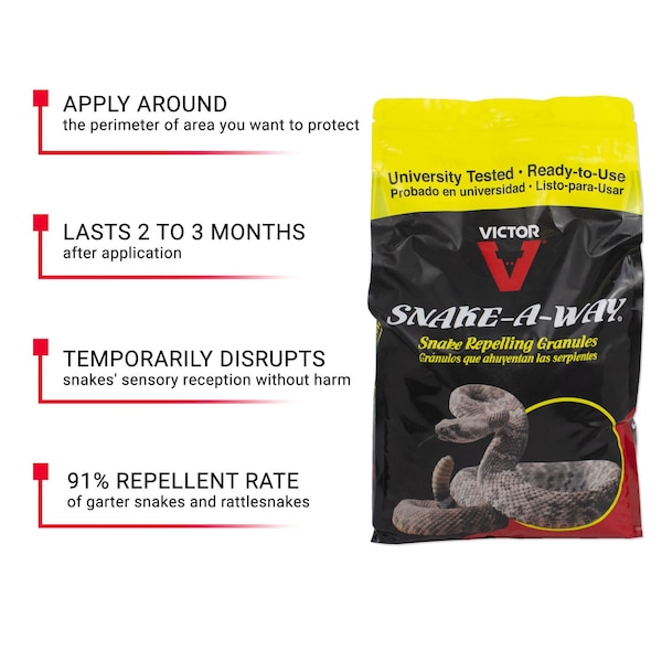 Victor Victor Snake-A-Way Animal Repellent Granules For Snakes 10 lb - VP364B-10