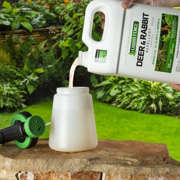 Liquid Fence Liquid Fence Animal Repellent Concentrate For Deer and Rabbits 1 gal - HG-70111