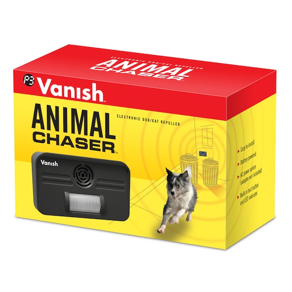 Vanish Vanish Animal Chaser Battery-Powered Electronic Pest Repeller For Dog/Cat - P7807