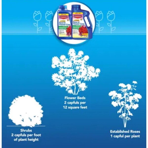 Bayer BioAdvanced 2-In-1 Systemic Granules Rose and Flower Plant Food 10 lb - 708210A