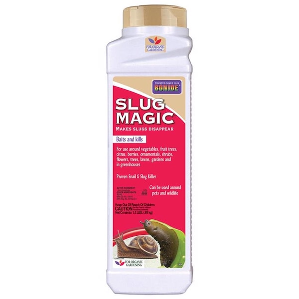Bonide Products Bonide Slug Magic Organic Insect Killer Pellets 1.5 lb - 904