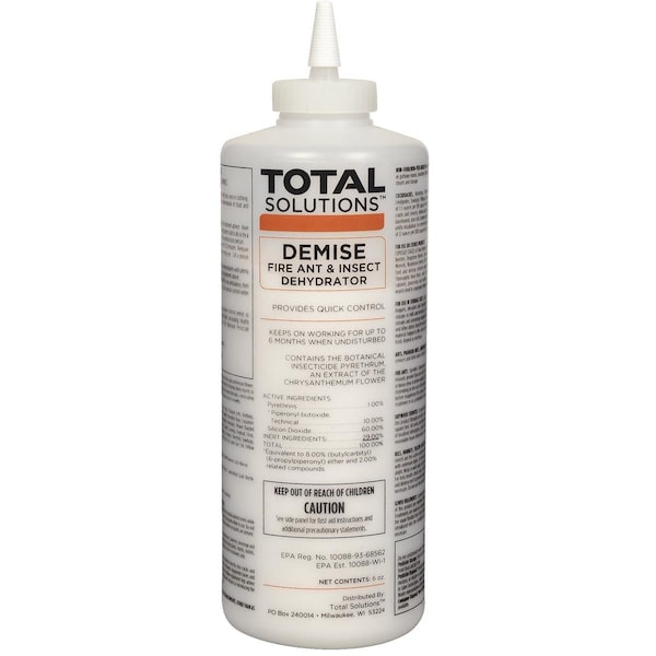 Total Solutions Total Solutions Demise Fire Ant and Insect Dehydrator - 6oz. Puffer Bottle - 6045003