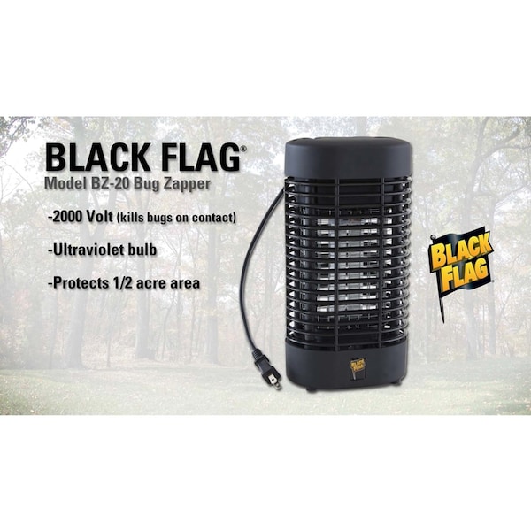 Black Flag Black Flag Outdoor Bug Zapper 1/2 acre 20 W - 75012