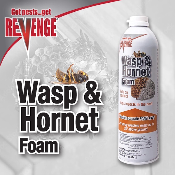 Bonide Products Bonide REVENGE Wasp and Hornet Killer Foam 15 oz - 629