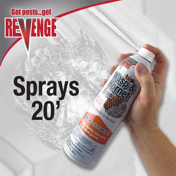 Bonide Products Bonide REVENGE Wasp and Hornet Killer Foam 15 oz - 629