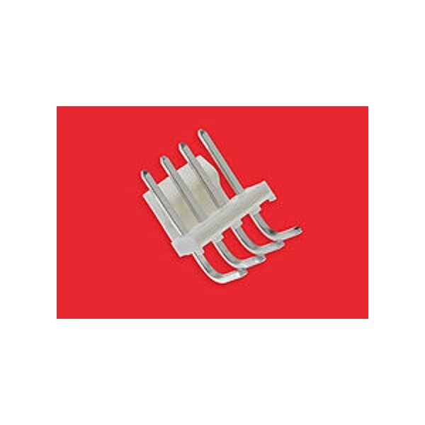 Conector de placa Molex, 11 contactos, 1 fila, macho, ángulo recto, paso de 0.156 pulgadas, terminal de soldadura - 26615110