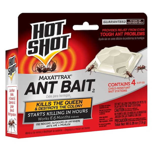 Hot Shot Hot Shot MaxAttrax Ant Bait 4 pk - 2040W