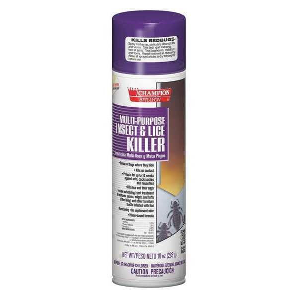 Chase 10 oz.Aerosol Spray Indoor/Outdoor Insecticide Lice Killer, PK12 - 438-5106