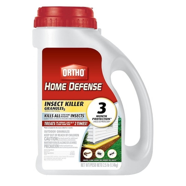 Ortho Insect Killer, Granular, Home Foundation, 2.5 lb Bottle - 0200910