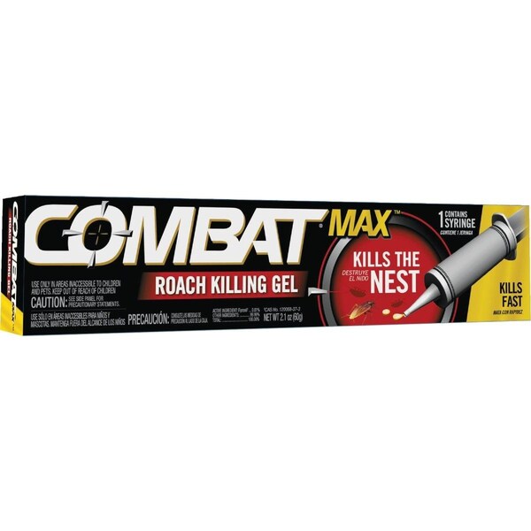 Combat Max 2.1 Oz. Ready To Use Gel Roach Killer - DIA 05455
