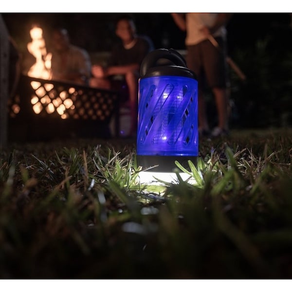 Skeeter Hawk Rechargeable Personal Bug Zapper with Lantern, 1200 mAh, LithiumIon Battery, ABS - SKE-ZAP-0001