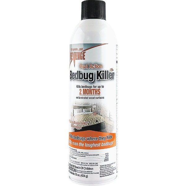 Bonide Products 15 Oz. Aerosol Spray Dual Action Bedbug Killer - 5710