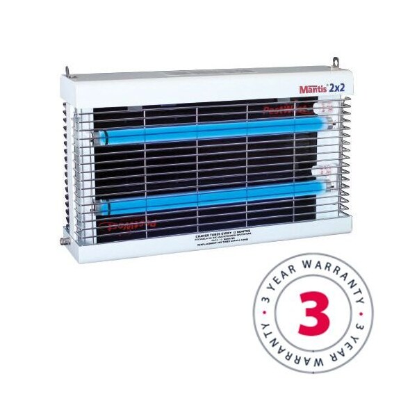 Pestwest Usa Llc PestWest Mantis 2X2 Commercial Fly Light - White - 125-000198