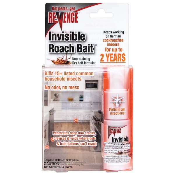 Bonide Products Revenge Invisible Roach Bait 3 gm - 46406
