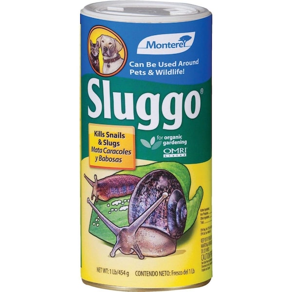 Monterey Sluggo 1 Lb. Ready To Use Granules Organic Slug & Snail Killer - LG6515