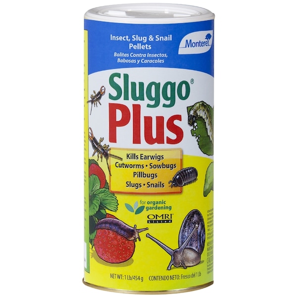 Monterey Lawn & Garden Monterey Sluggo Plus Slug and Snail Killer 1 lb - LG 6575