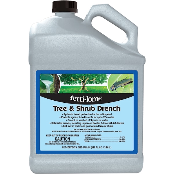 Ferti-Lome Ferti-lome Tree & Shrub Drench Systemic Insecticide Liquid 1 gal - 11207