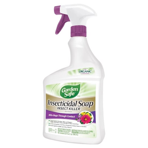 Garden Safe Garden Safe Organic Insect Killing Soap Spray 32 oz - HG-93216