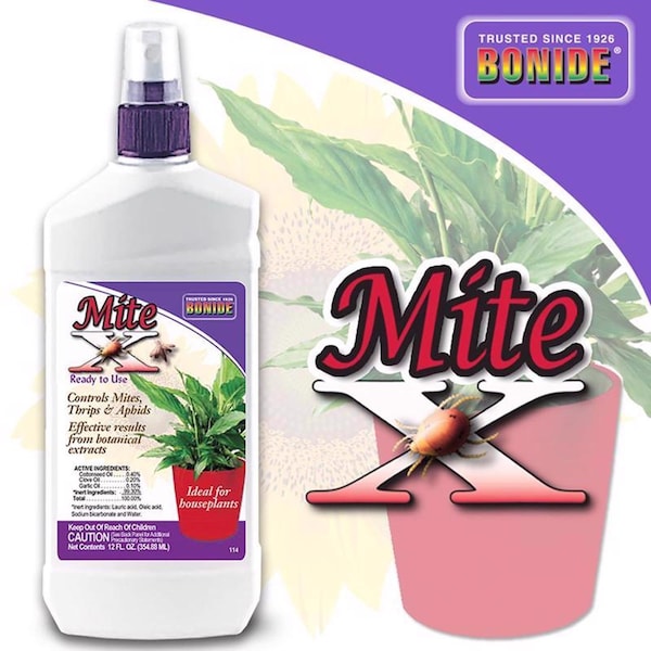 Bonide Products Bonide Mite-X Insect Killer Liquid 12 oz - 114