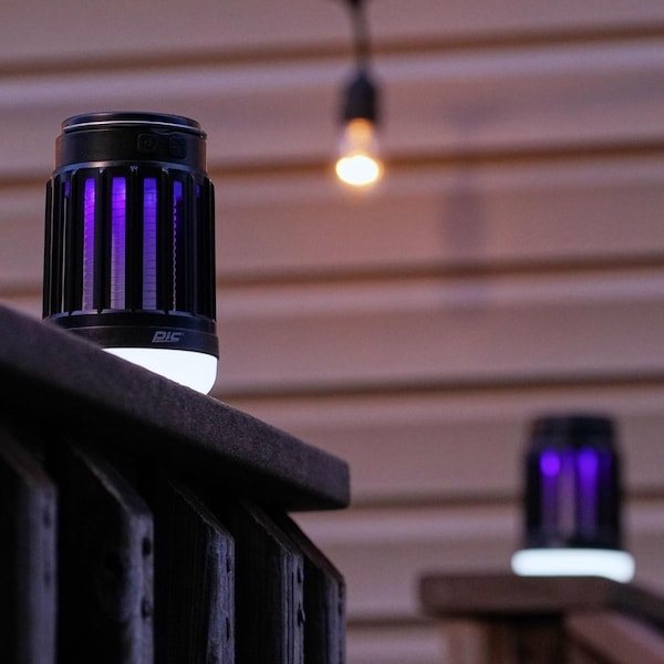 Pic PIC Solar Indoor and Outdoor Mosquito Zapper and Lantern - SOLAR-PLZ