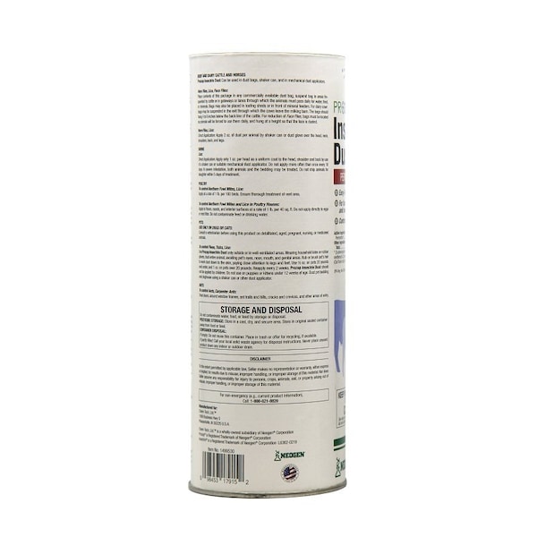 Neogen Insectrin Prozap Insect Dust, Powder, Off-White, 2 lb, Can - 1499530