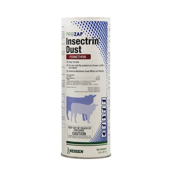 Neogen Insectrin Prozap Insect Dust, Powder, Off-White, 2 lb, Can - 1499530