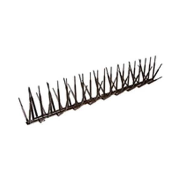 Bird-B-Gone Bird B Gone BBG2000-7BRN-24 Brown Plastic Bird Spike - 24 ft. x 7 in. - BBG2000-7BRN/24