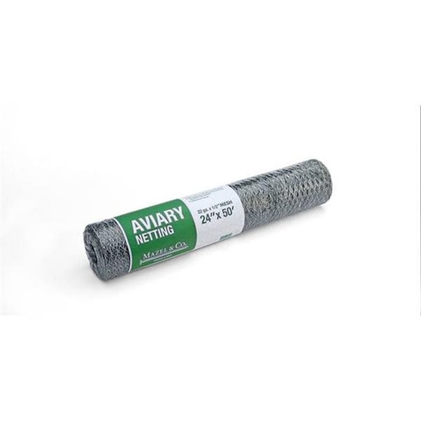 Mazeland Mazeland 5000502412 24 x 0.5 in. x 50 ft. 20 Gauge Aviary Netting - 5000502412