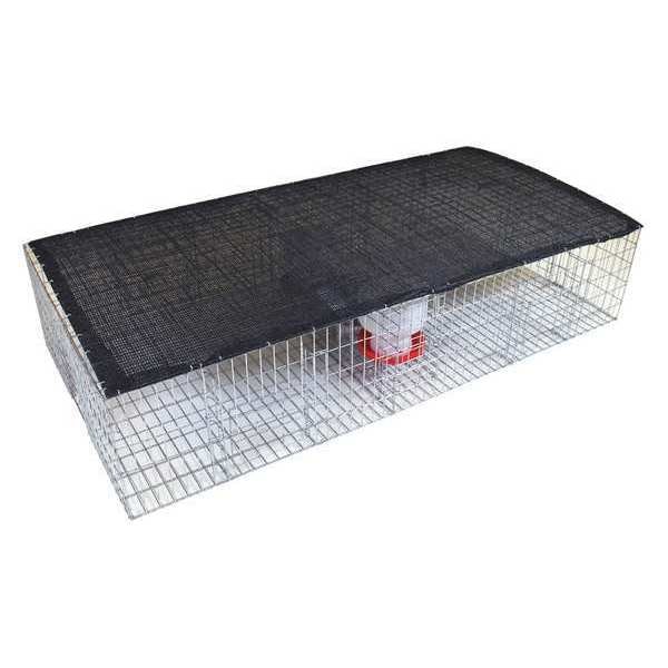 Bird Barrier Pigeon Trap, Large, w/Shade, Water, Feeder - TT-SW15