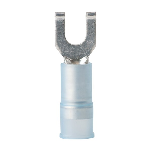 Terminal de lengüeta con brida de nylon #6, calibre 16-14 AWG, 25 piezas - 210311