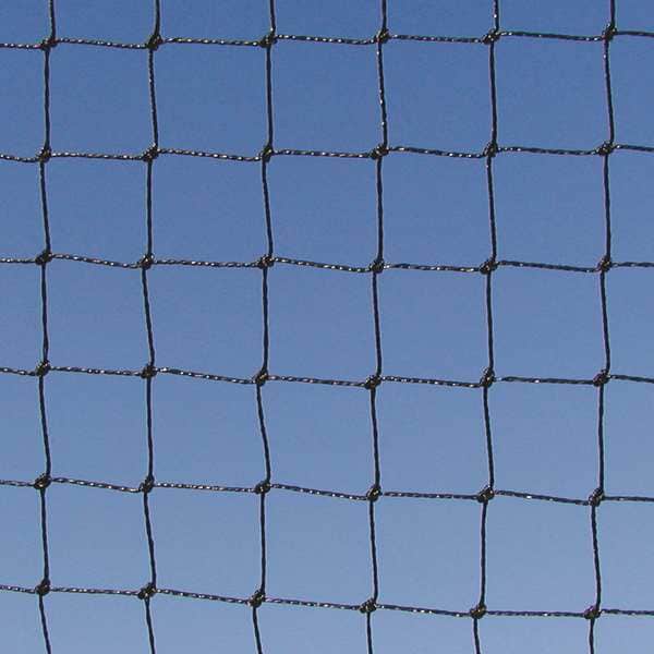 Bird Barrier Net, Heavy Duty, Black, 3/4", 25 x 75 ft. - N1X-B130