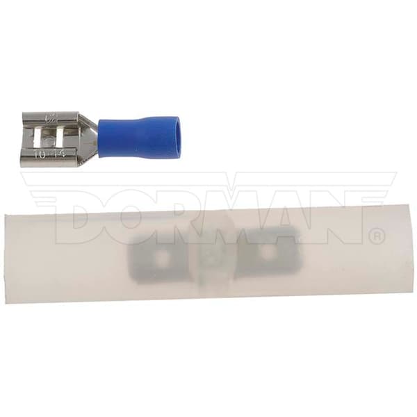 Motormite Terminal Doble Macho de Empalme Rápido Azul de 16-14 calibre, 85612 - 85612