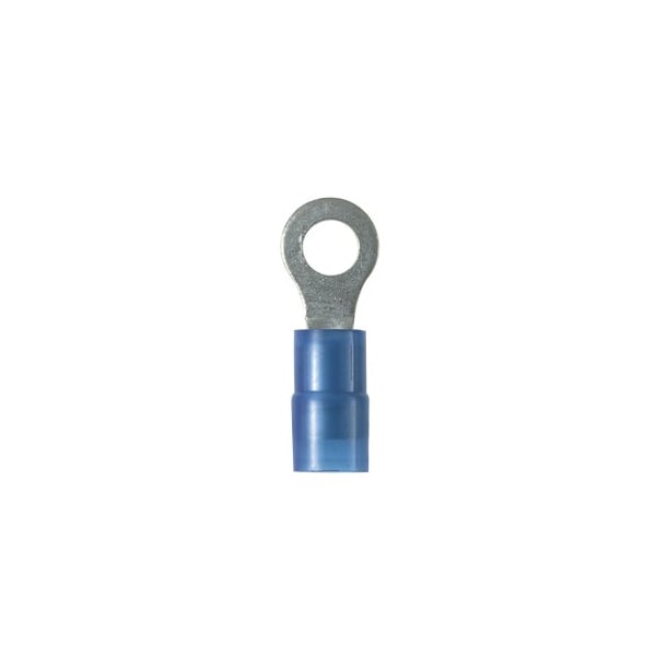 Anillo terminal Panduit, aislante de nylon, calibre 18-14, espigo de 3/8 pulgadas, PN14-38R-M, paquete de 1000 - PN14-38R-M