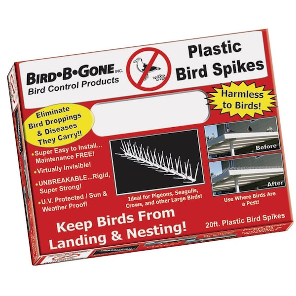 Bird-B-Gone Bird-B-Gone Bird Repelling Spikes For Assorted Species 1 pk - MM2000-5/20