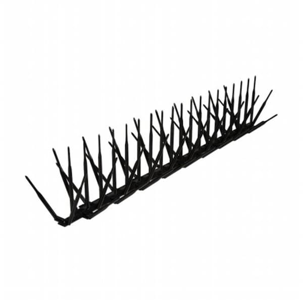 Bird-B-Gone Bird B Gone BBG2000-7-BLK Black Plastic Bird Spike - 50 ft. x 7 in. - BBG2000-7-BLK