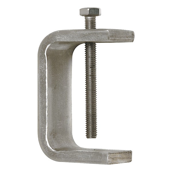 Bird Barrier Girder Clamp, 3" L, Metal, PK10 - NB-GC00