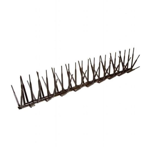 Bird-B-Gone Bird B Gone BBG2000-7-100BRN Brown Plastic Bird Spike - 100 ft. x 7 in. - BBG2000-7-100BRN