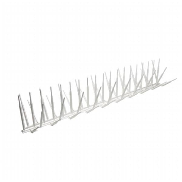 Bird-B-Gone Bird B Gone  White Plastic Bird Spike - 100 ft. x 7 in. - BBG2000-7-100WHT
