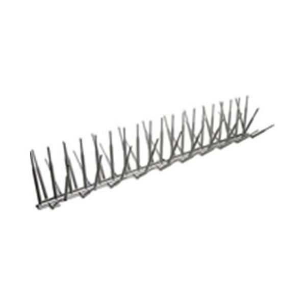 Bird-B-Gone Bird B Gone BBG2000-7GRY-10 Light Grey Plastic Bird Spike - 10 ft. x 7 in. - BBG2000-7GRY/10