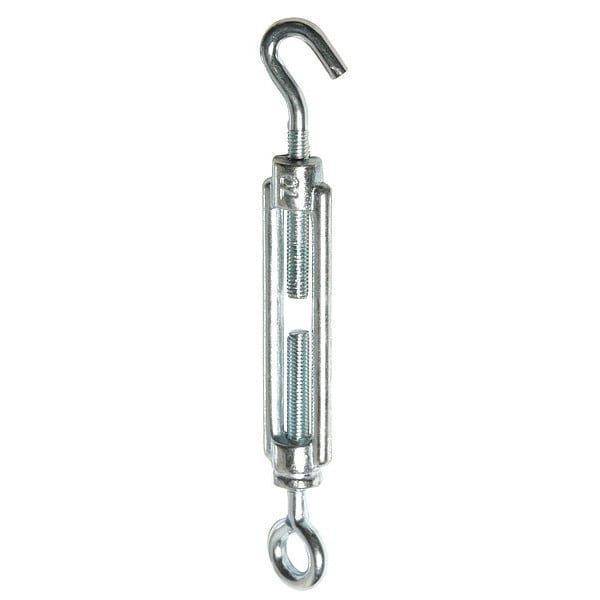 Bird Barrier Netting Turnbuckle, 1/2" L, Silver, PK10 - NT-G100