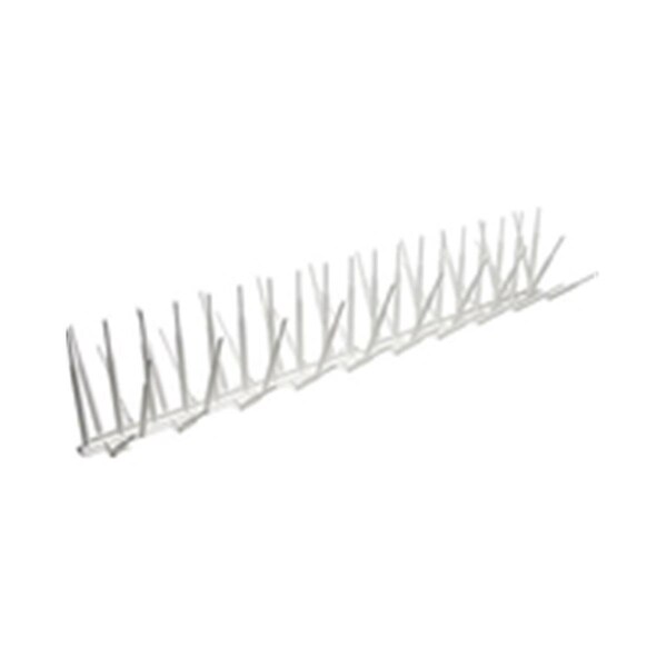 Bird-B-Gone Bird B Gone BBG2000-7WHT-24 White Plastic Bird Spike - 24 ft. x 7 in. - BBG2000-7WHT/24