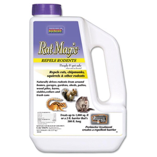 Bonide Products 863 5 lbs. Rat Repellent Granules - BO576541