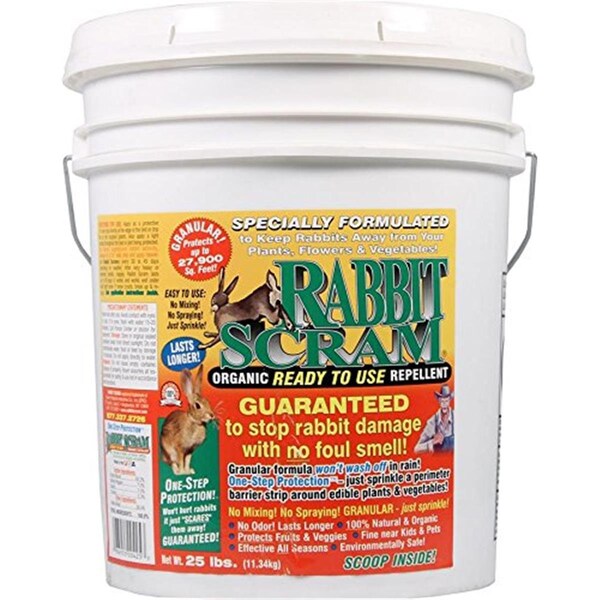 Seggiano Enviro Protection  25.0 lbs Rabbit Scram White Pail - EP11025