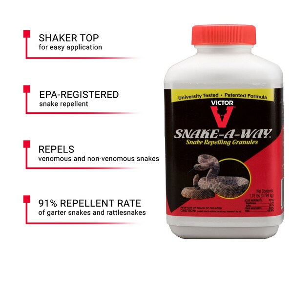 Victor Victor Snake-A-Way Animal Repellent Granules For Snakes 1.75 lb - VP363