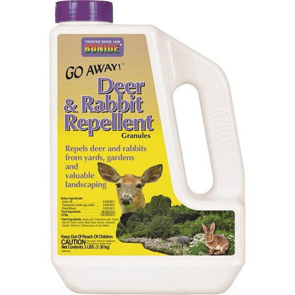 Gan Eden 3 lbs Deer & Rabbit Repellent Granules Jug - GA3344589