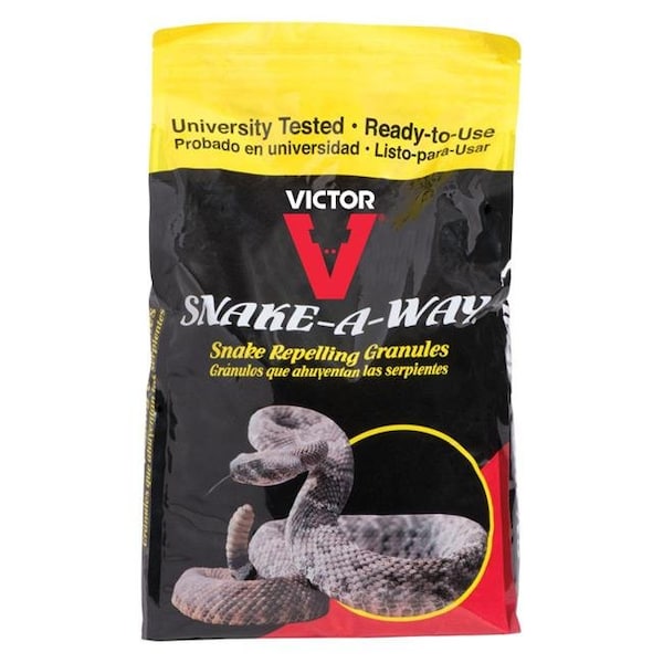 Victor Victor 7798697 10 lbs Snake-A-Way Animal Repellent Granules for Snakes - 7798697