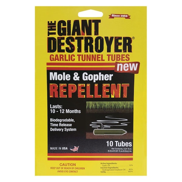 Homepage 410 Mole &amp; Gopher Repellent Tube - HO709653