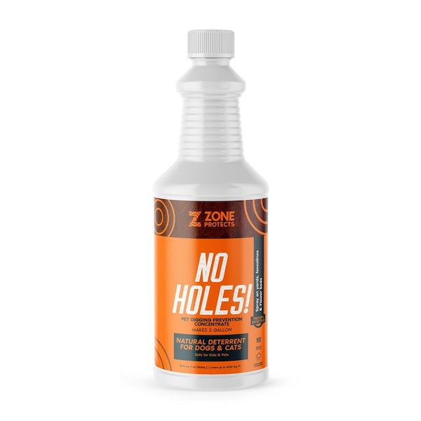 Zone Repellents No Holes Digging Dog Prevention Concentrate Spray - 102-16C
