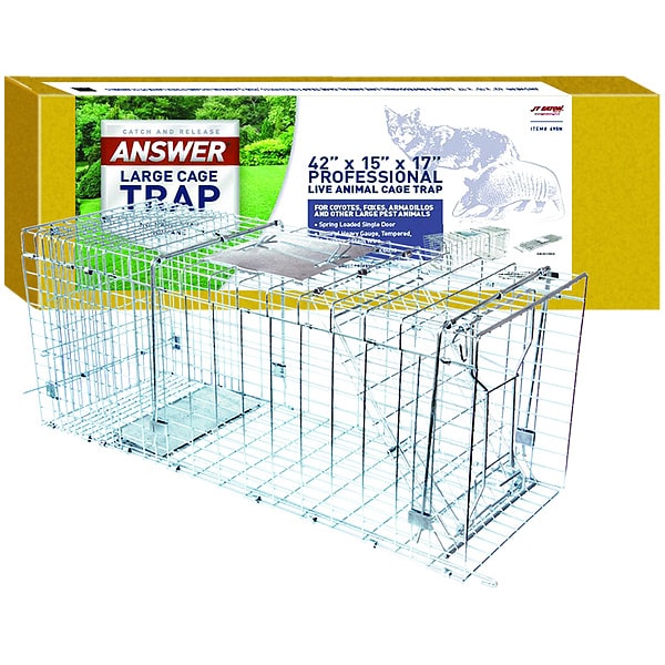 Jt Eaton Live Animal Trap, 42 In. L, 15 In. W - 495N